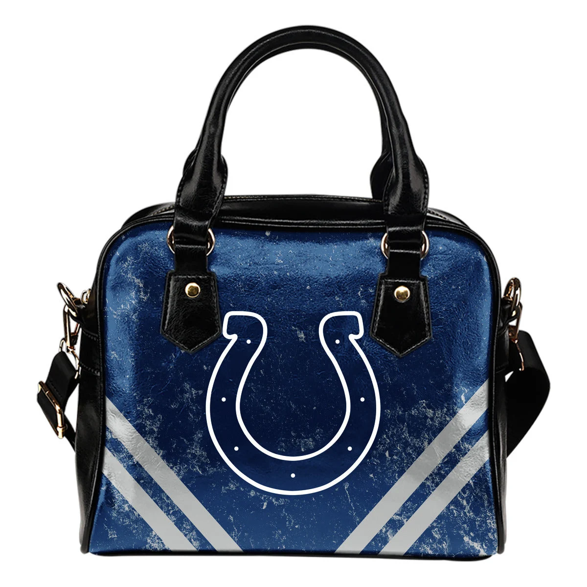 Couple Curves Light Good Logo Indianapolis Colts Shoulder Handbags Sb0801