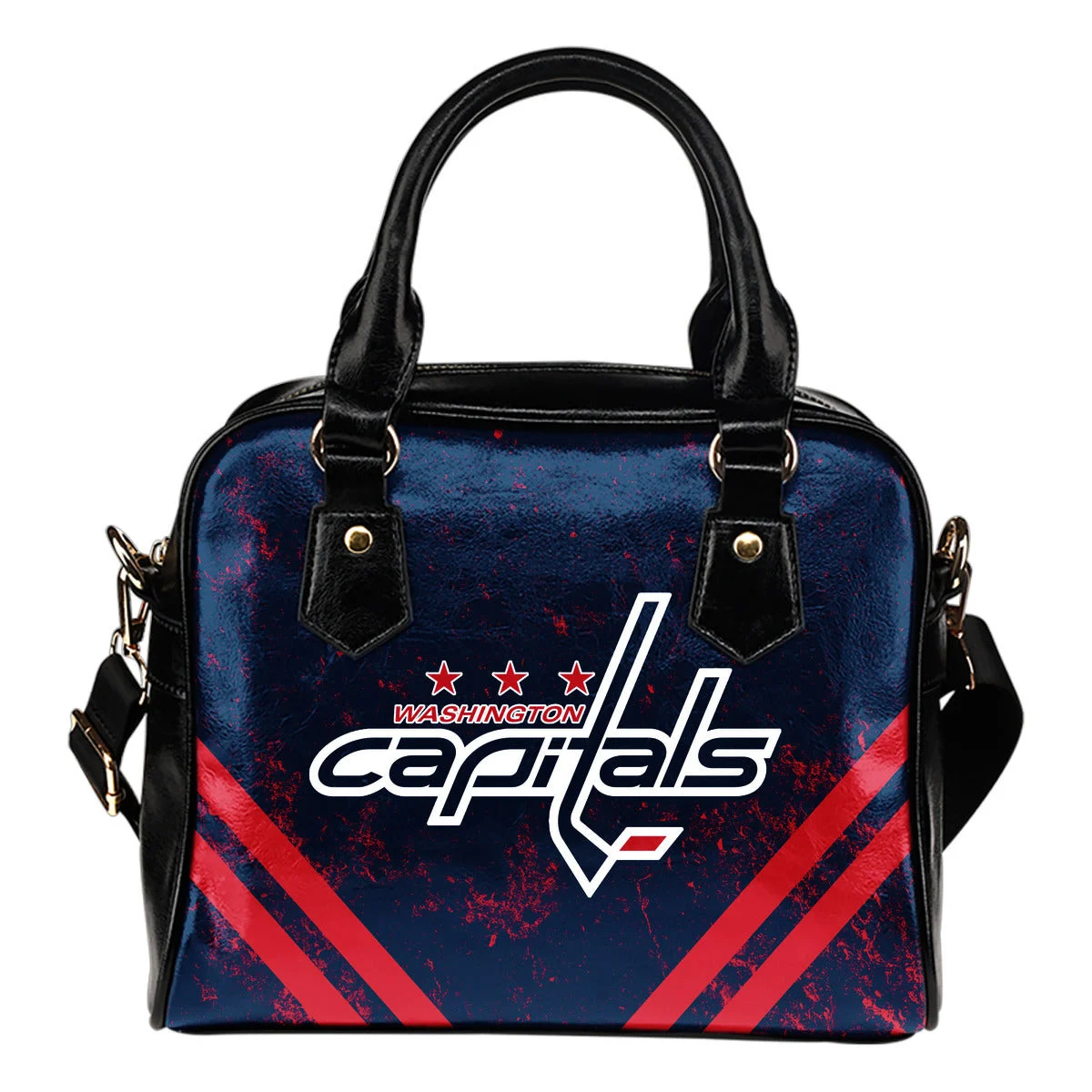 Couple Curves Light Good Logo Washington Capitals Shoulder Handbags Sb0801