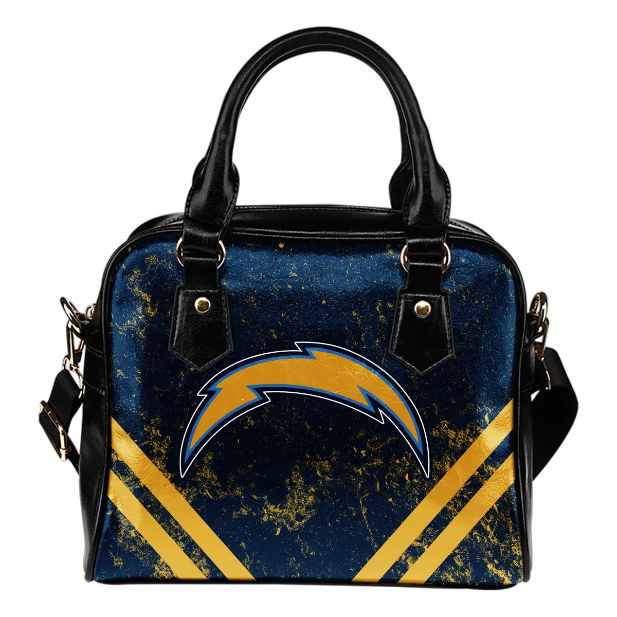 Couple Curves Light Good Logo Los Angeles Chargers Shoulder Handbags Sb0801