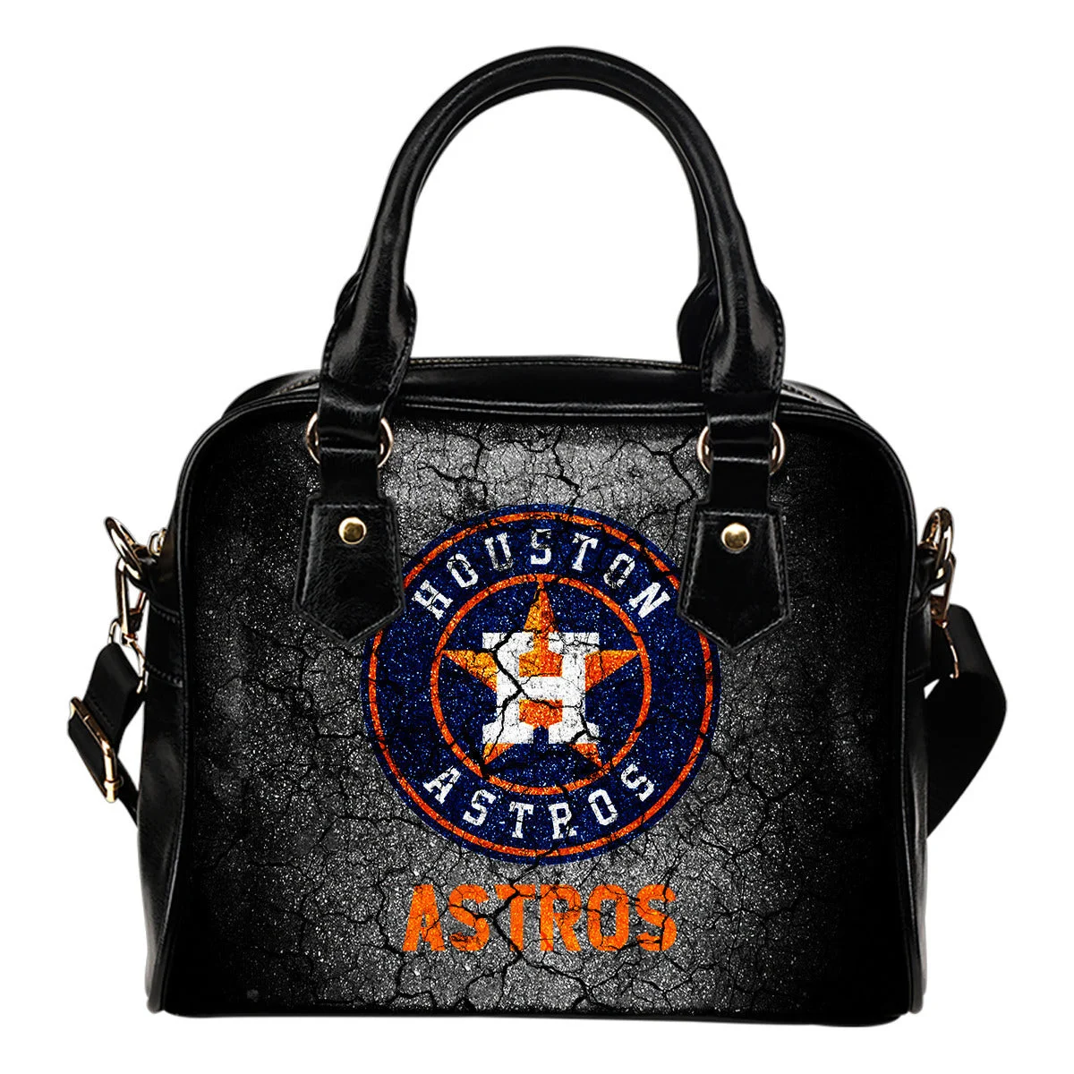 Wall Break Houston Astros Shoulder Handbags Women Purse Sb0801