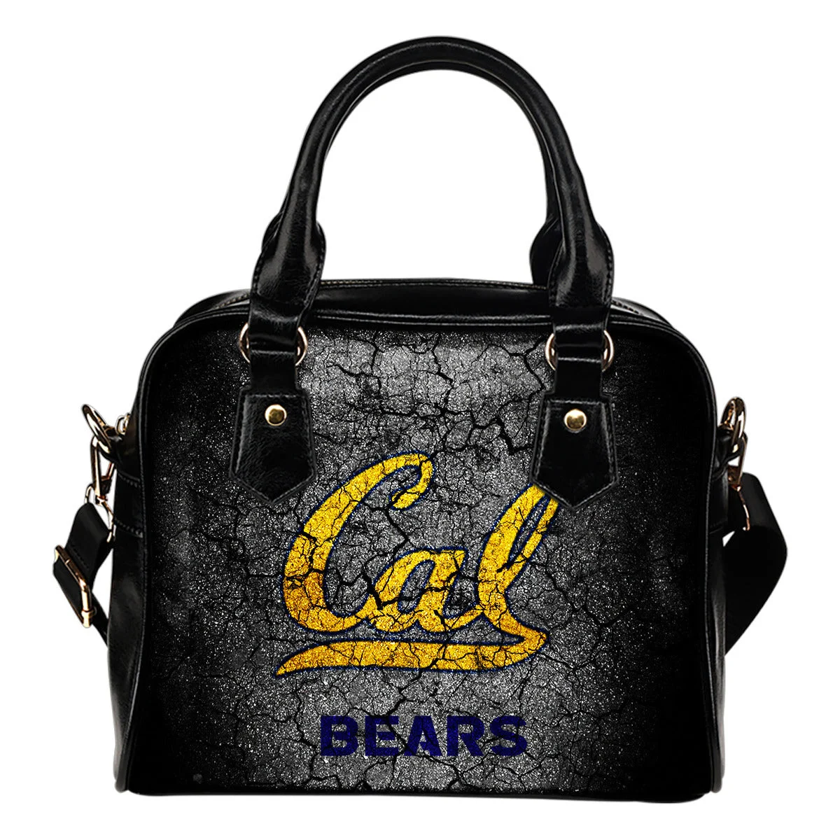 Wall Break California Golden Bears Shoulder Handbags Women Purse Sb0801