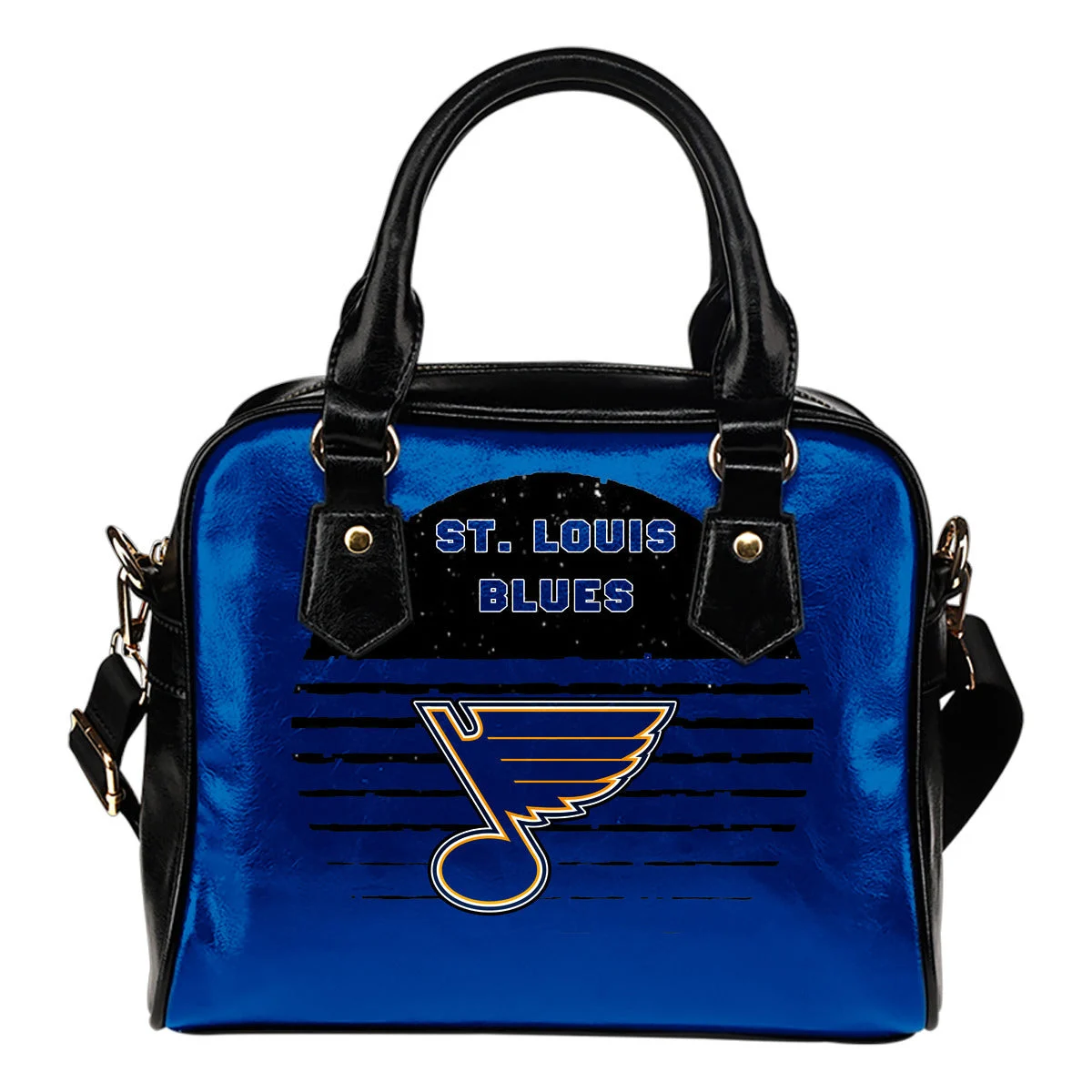 Back Fashion Round Charming St. Louis Blues Shoulder Handbags Sb0801