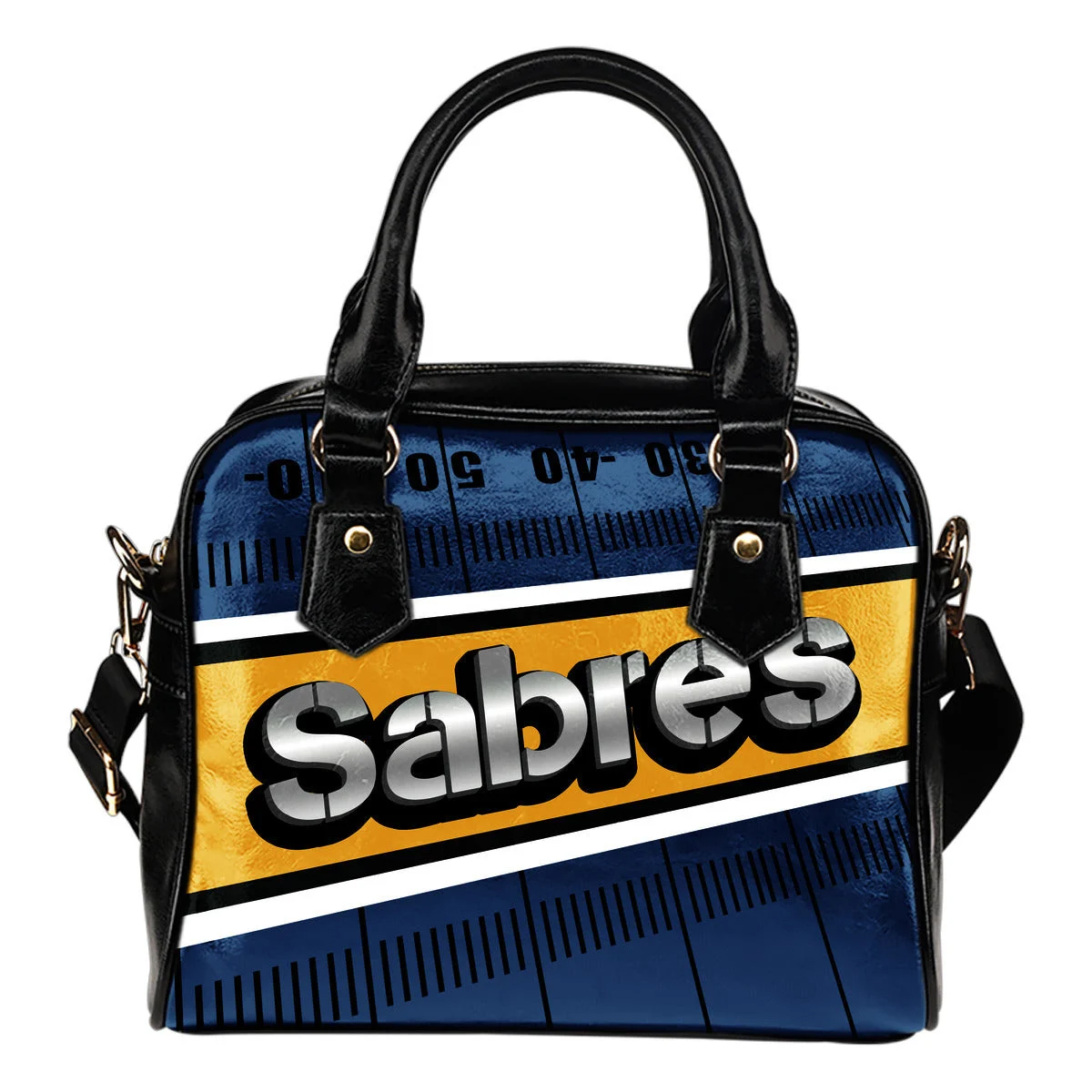 Buffalo Sabres Silver Name Colorful Shoulder Handbags Sb0801