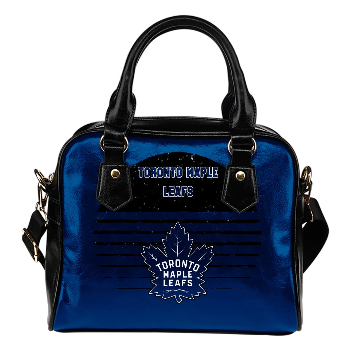 Back Fashion Round Charming Toronto Maple Leafs Shoulder Handbags Sb0801
