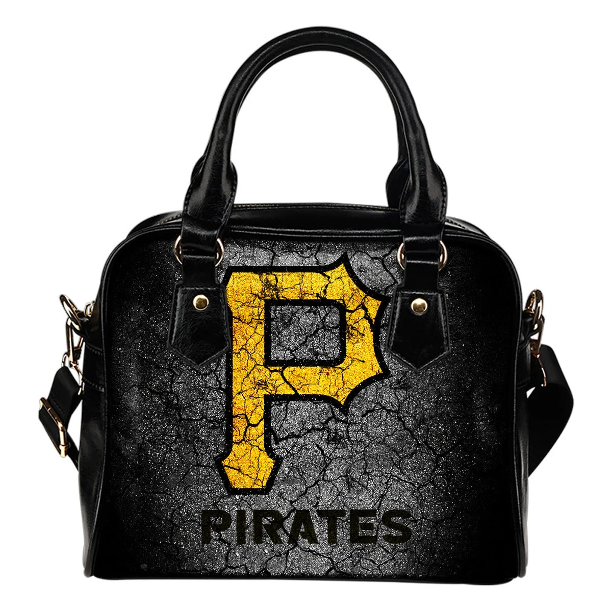 Wall Break Pittsburgh Pirates Shoulder Handbags Women Purse Sb0801