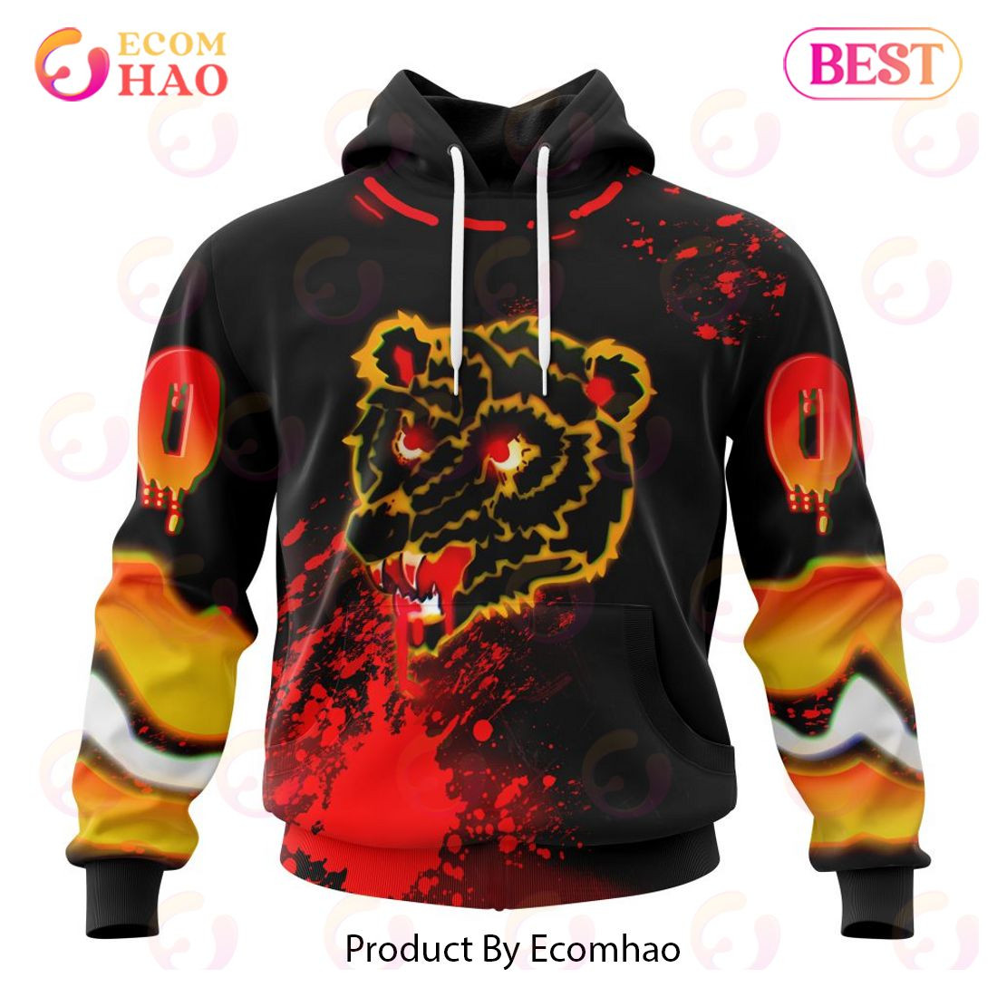 Boston Bruins Specialized Jersey For Halloween Night 3D Hoodie, Zip Hoodie, Man - Women, Warm, Premium Quality HZ0501