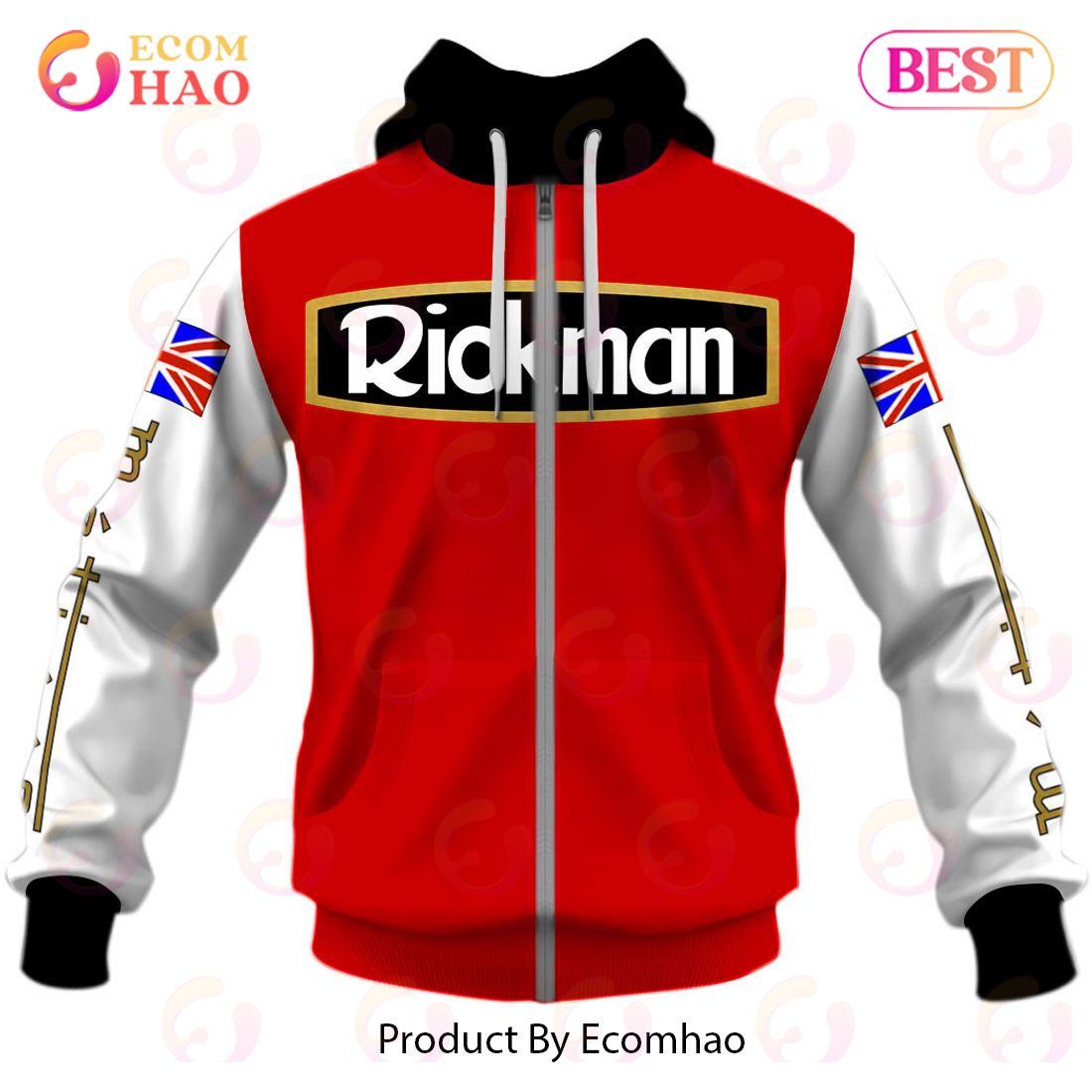 Customize Name Vintage Style Rickman Motocross Jersey MX Enduro AHRMA Motorcycle Dirt Bike 3D Hoodie, Zip Hoodie, Man - Women, Warm, Premium Quality HZ0501