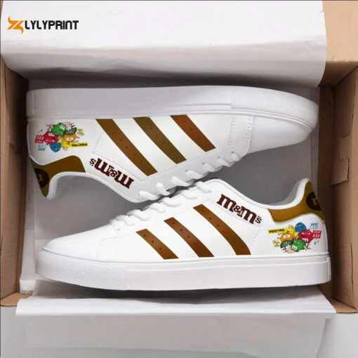 M&M Skate Shoes For Men Women Fans Gift , Trendy Style Sneakers ST0801