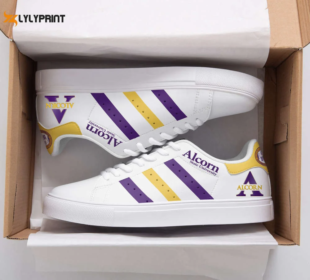 Alcorn State Braves 3 Skate Shoes For Men Women Fans Gift 1 ,Trendy Style Sneakers ST0801