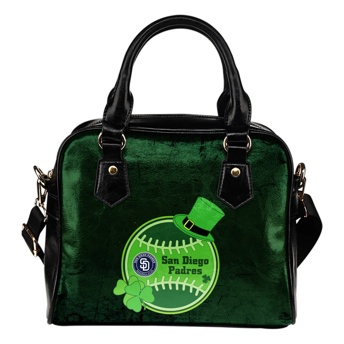 Signal Patrick's Day Pleasant San Diego Padres Shoulder Handbags Sb0801