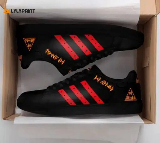 Def Leppard 2 Skate Shoes For Men Women Fans Gift ,Trendy Style Sneakers ST0801