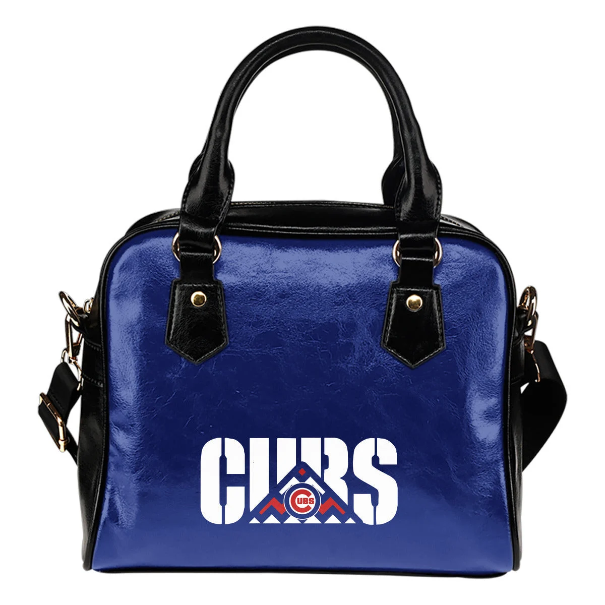 Chicago Cubs Mass Triangle Shoulder Handbags Sb0801