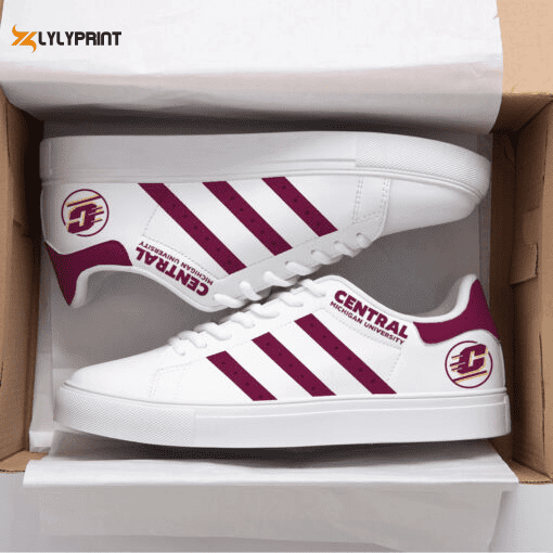 Central Michigan Chippewas 1 Skate Shoes For Men Women Fans Gift , Trendy Style Sneakers ST0801