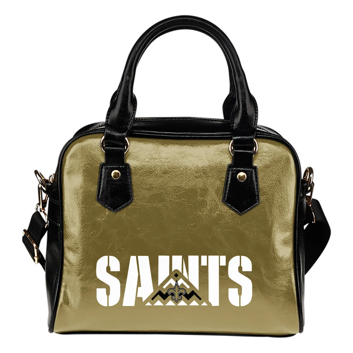 New Orleans Saints Mass Triangle Shoulder Handbags Sb0801