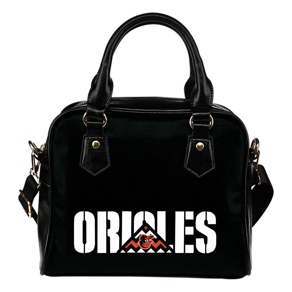 Baltimore Orioles Mass Triangle Shoulder Handbags Sb0801