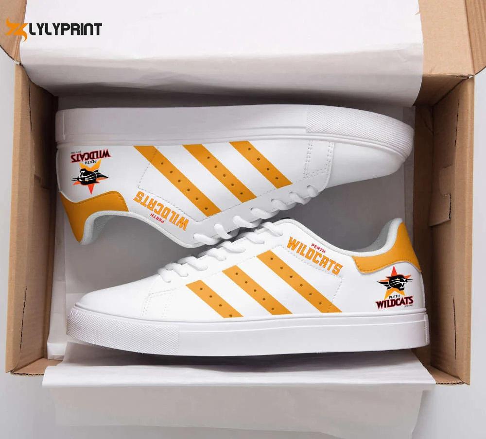 Perth Wildcats Skate Shoes For Men Women Fans Gift , Trendy Style Sneakers ST0801