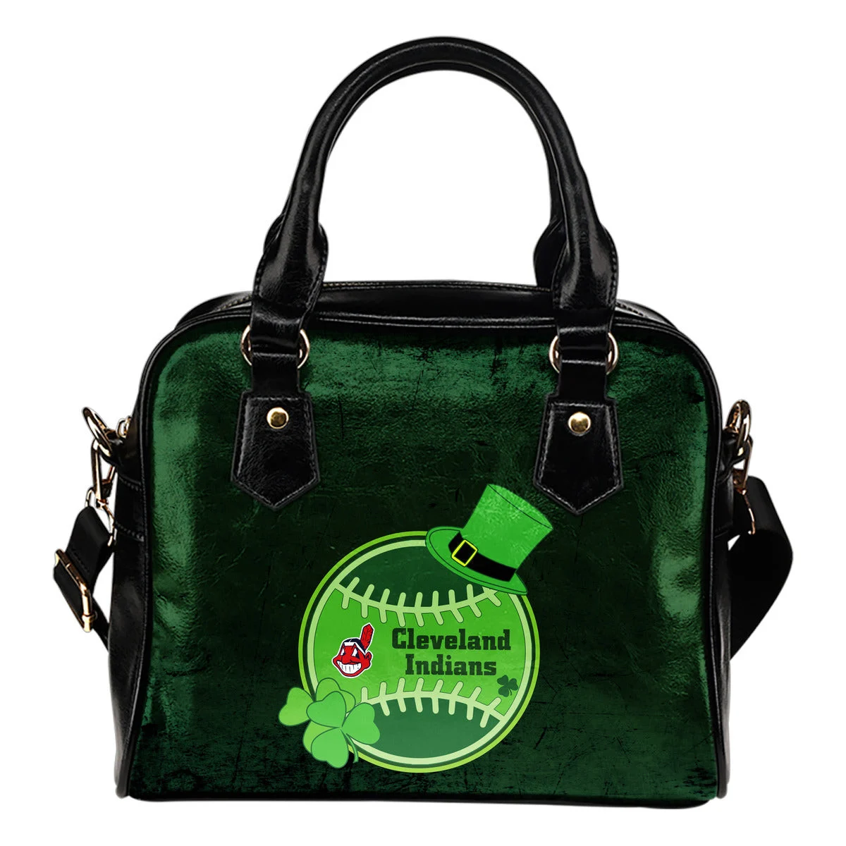 Signal Patrick's Day Pleasant Cleveland Indians Shoulder Handbags Sb0801