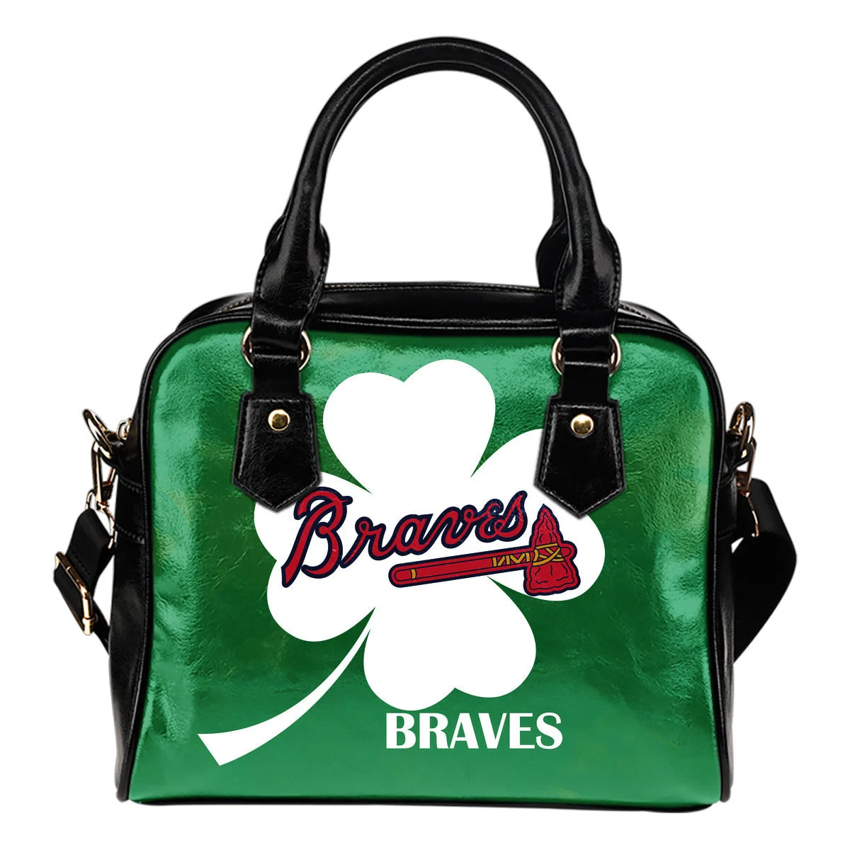 Atlanta Braves Blowing Amazing Stuff Shoulder Handbags Sb0801