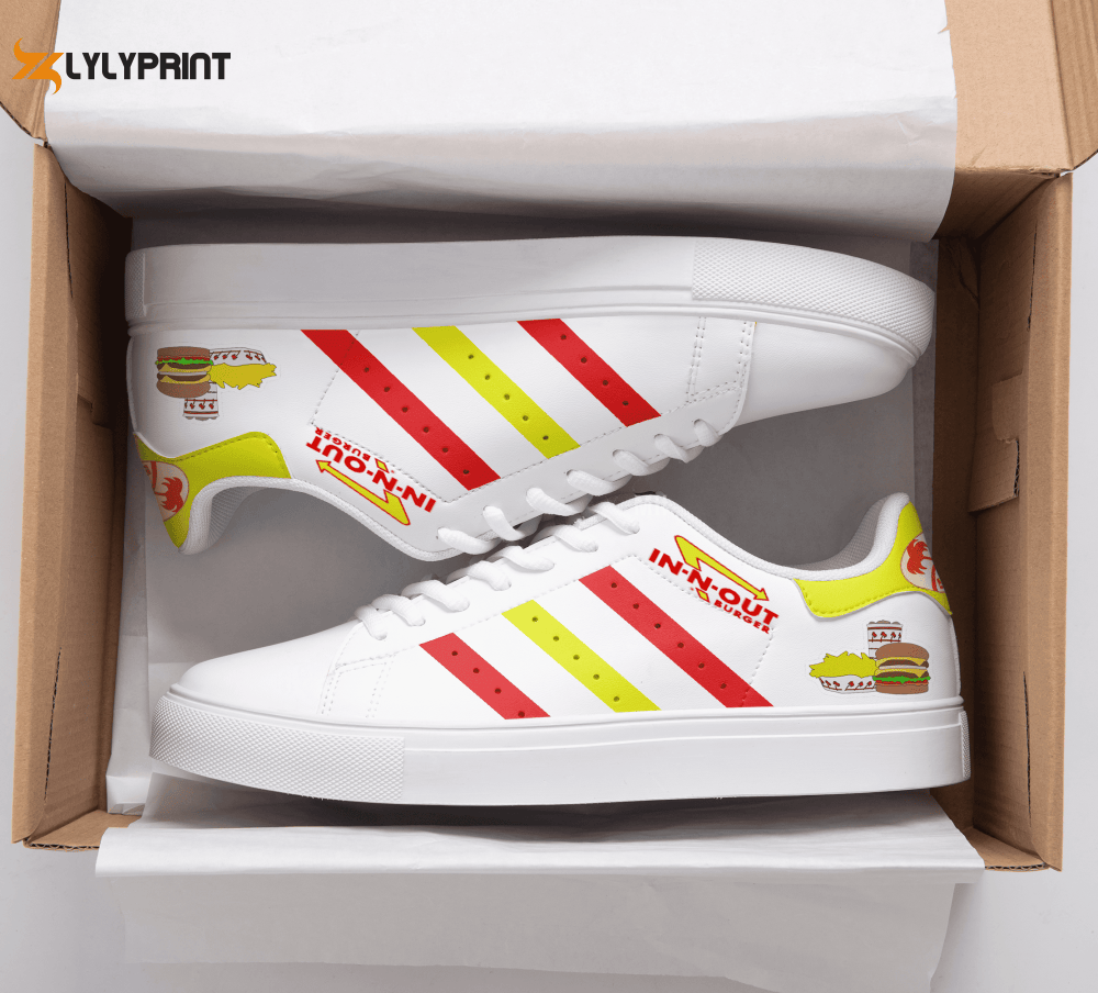 In-n-Out Skate Shoes For Men And Women Fans Gift  ST0801