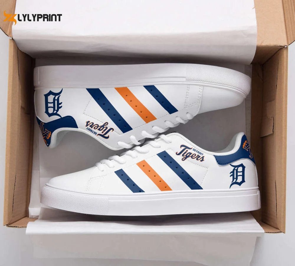 Detroit Tigers Skate Shoes For Men Women Fans Gift ,Trendy Style Sneakers ST0801