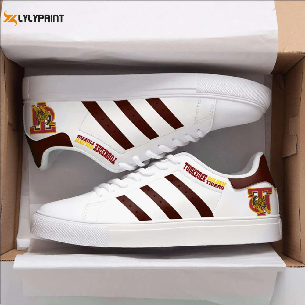 Tuskegee Golden Tigers 2 Skate Shoes For Men Women Fans Gift , Trendy Style Sneakers ST0801