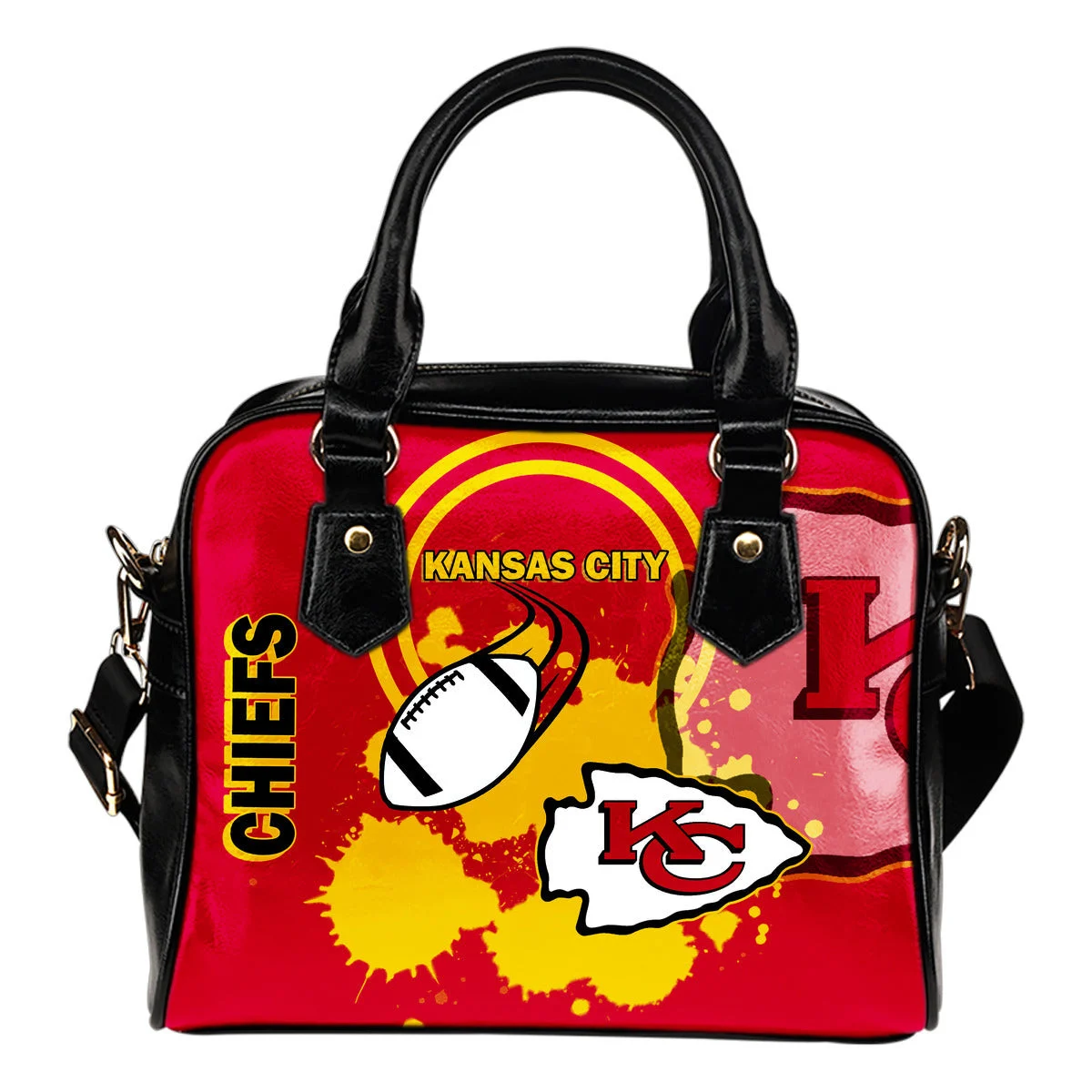 The Victory Kansas City Chiefs Shoulder Handbags Sb0801