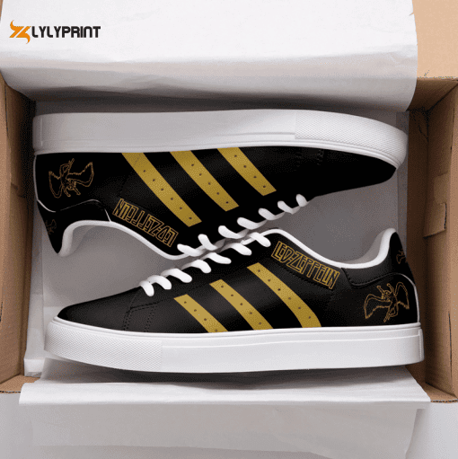 Led Zeppelin Skate Shoes For Men Women Fans Gift ,Trendy Style Sneakers ST0801