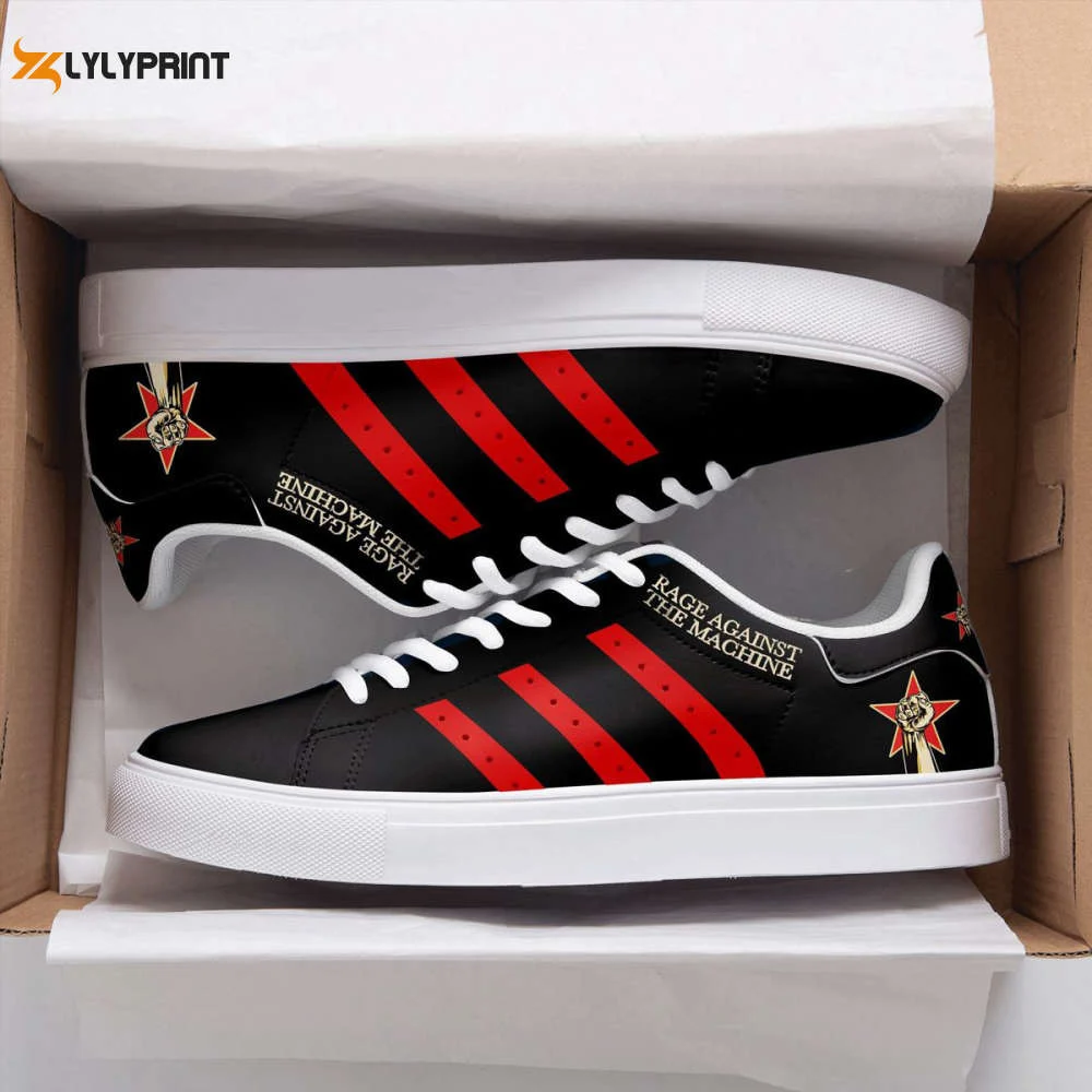 Rage Against The Machine 2 Skate Shoes For Men Women Fans Gift ,Trendy Style Sneakers ST0801