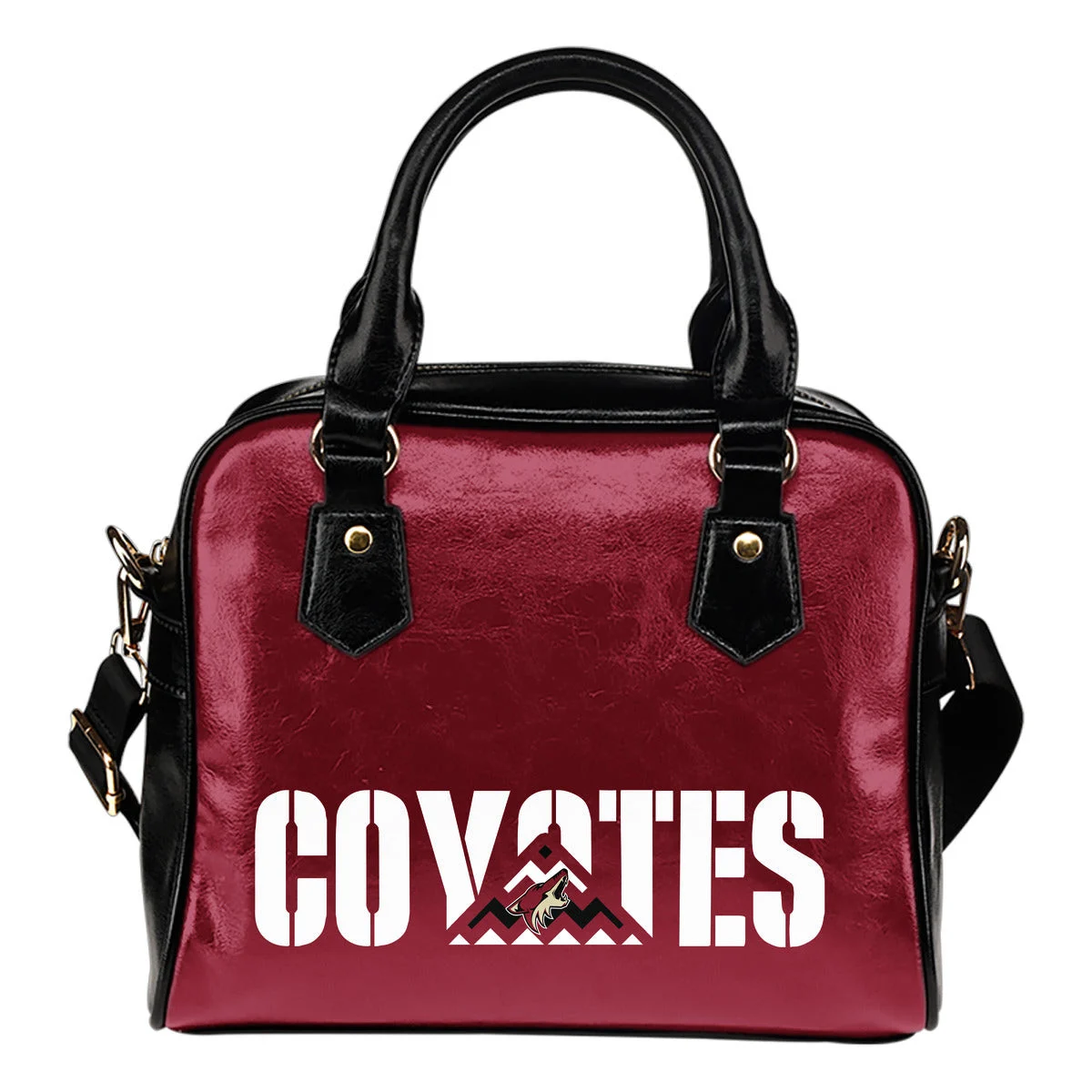 Arizona Coyotes Mass Triangle Shoulder Handbags Sb0801