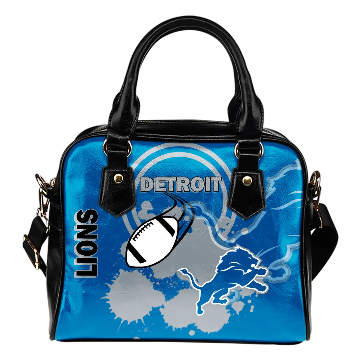 The Victory Detroit Lions Shoulder Handbags Sb0801