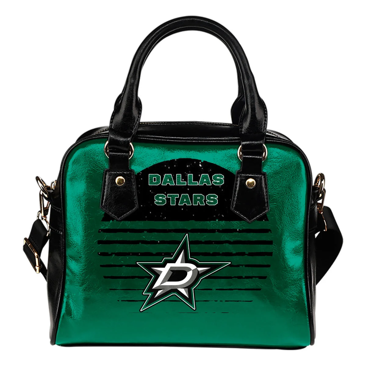 Back Fashion Round Charming Dallas Stars Shoulder Handbags Sb0801