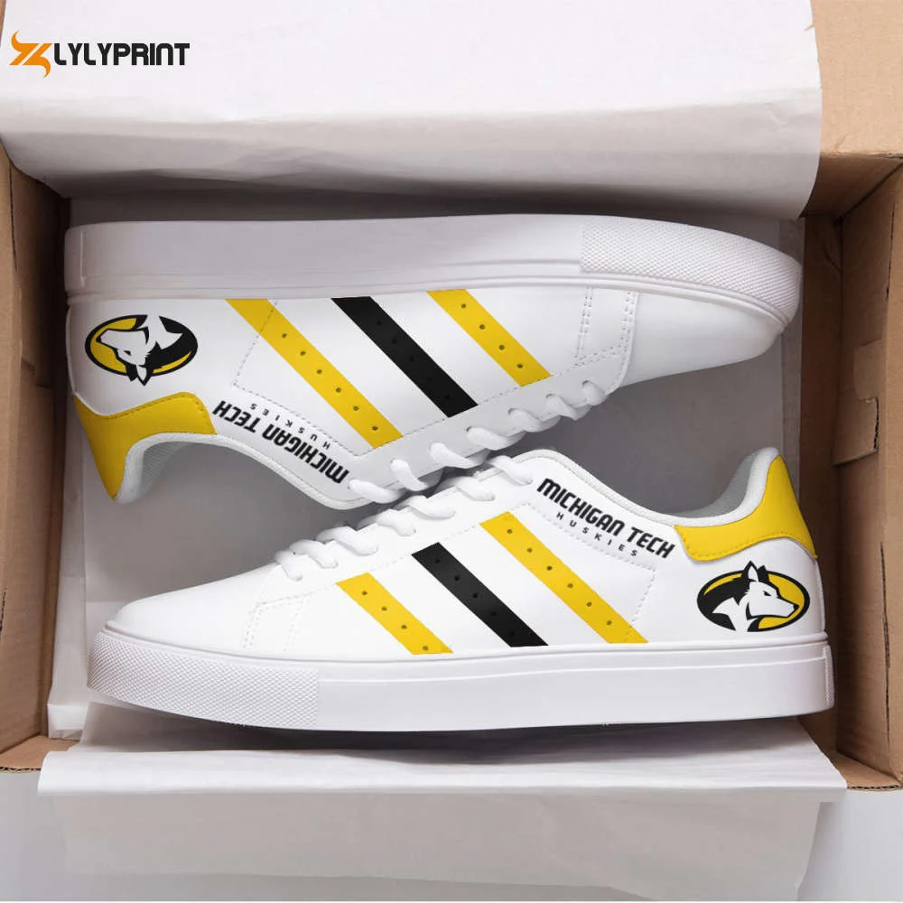 Michigan Tech Huskies Skate Shoes For Men Women Fans Gift , Trendy Style Sneakers ST0801