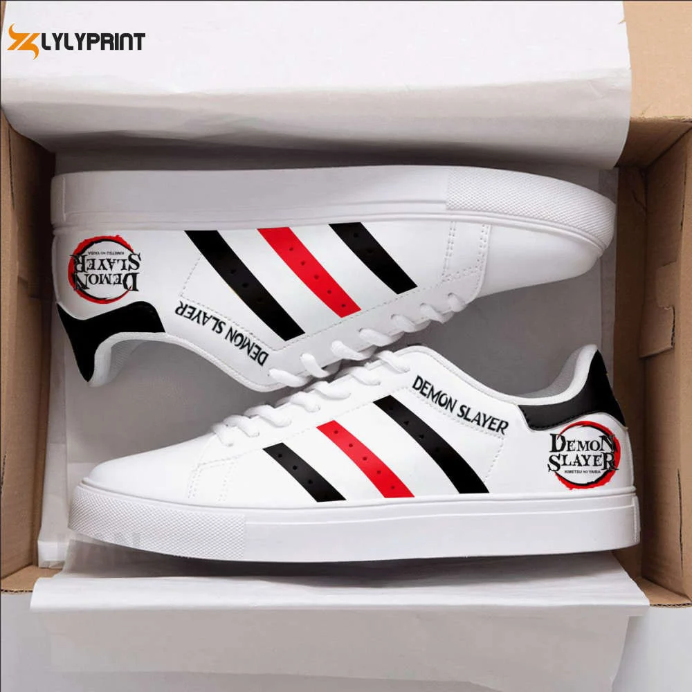 Demon slayer Skate Shoes For Men Women Fans Gift , Trendy Style Sneakers ST0801