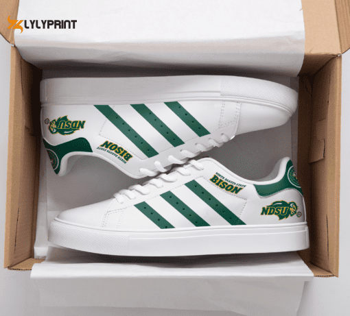 North Dakota State Bison Skate Shoes For Men Women Fans Gift , Trendy Style Sneakers ST0801