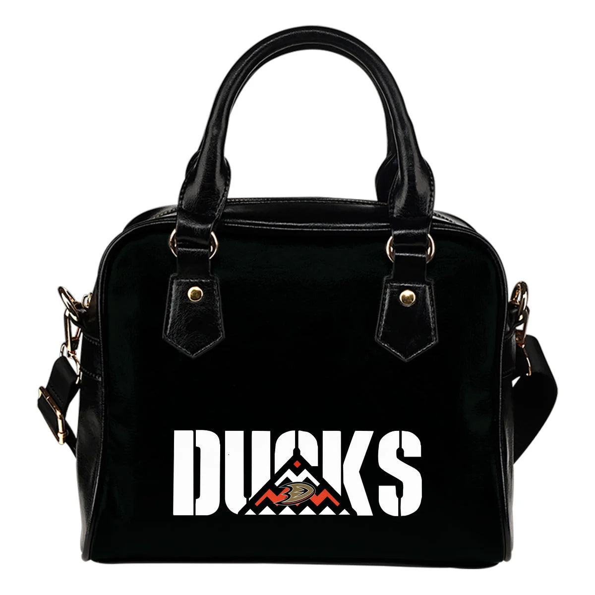 Anaheim Ducks Mass Triangle Shoulder Handbags Sb0801