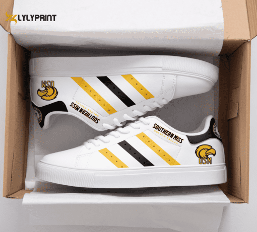 Southern Miss Golden Eagles 2 Skate Shoes For Men Women Fans Gift , Trendy Style Sneakers ST0801