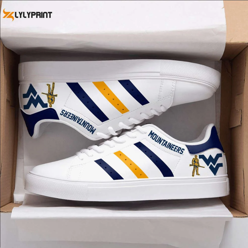 West Virginia Mountaineers Skate Shoes For Men Women Fans Gift  ST0801