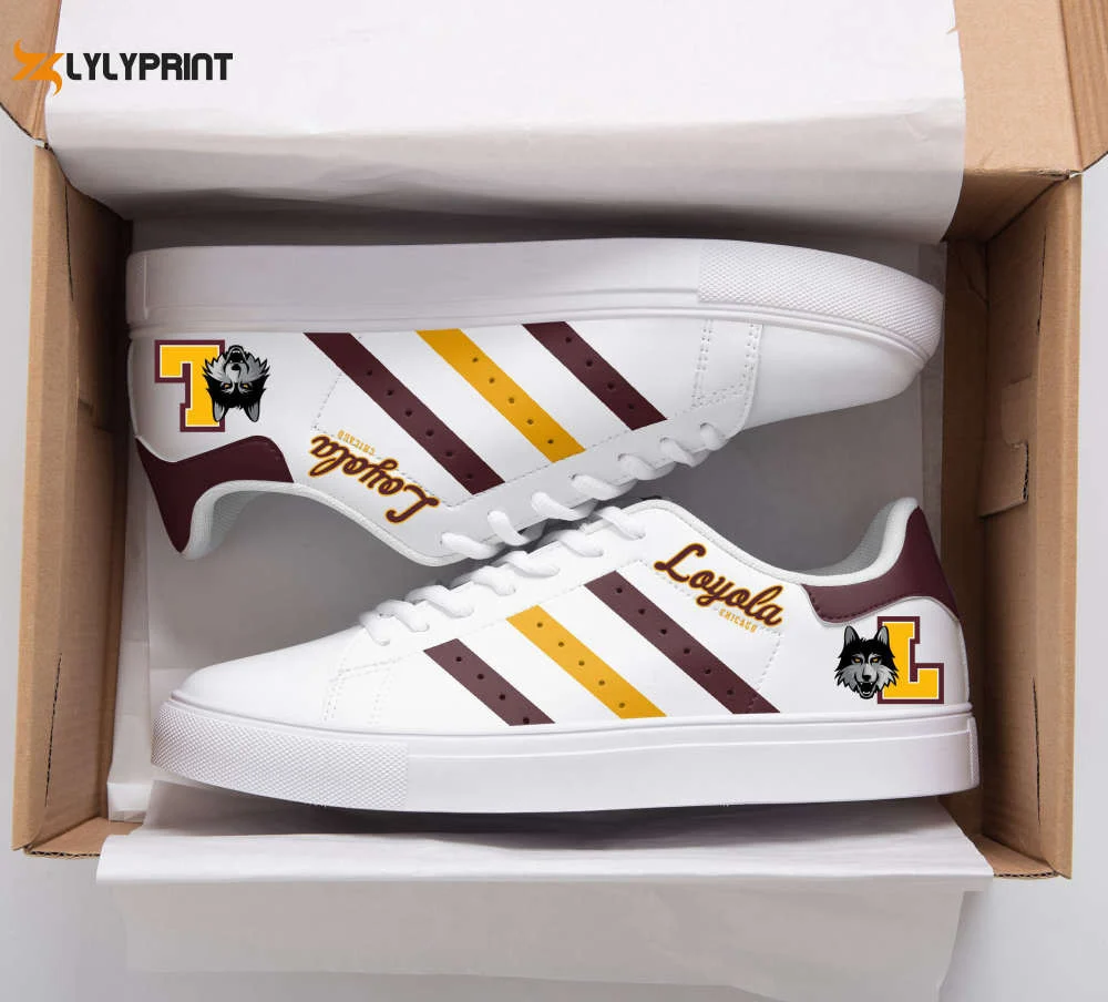Loyola Chicago Ramblers 1 Skate Shoes For Men Women Fans Gift  ST0801