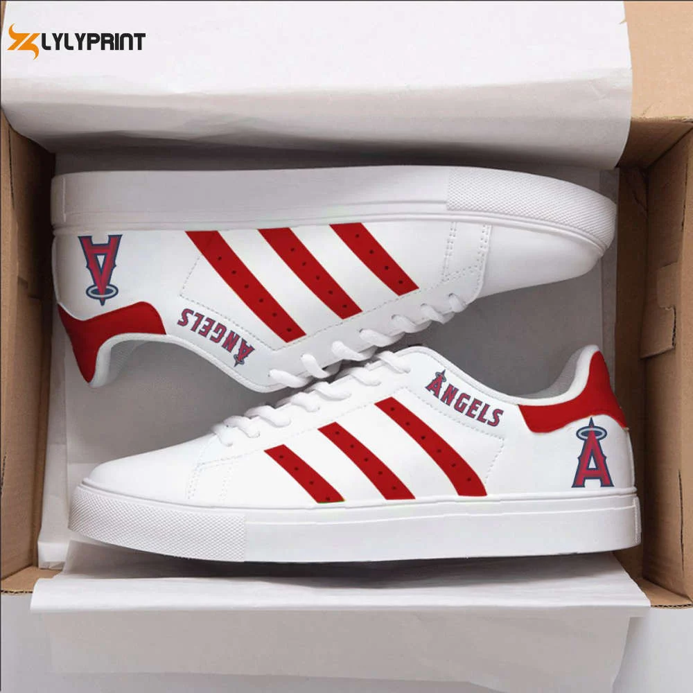 Los Angeles Angels Skate Shoes For Men Women Fans Gift ,Trendy Style Sneakers ST0801