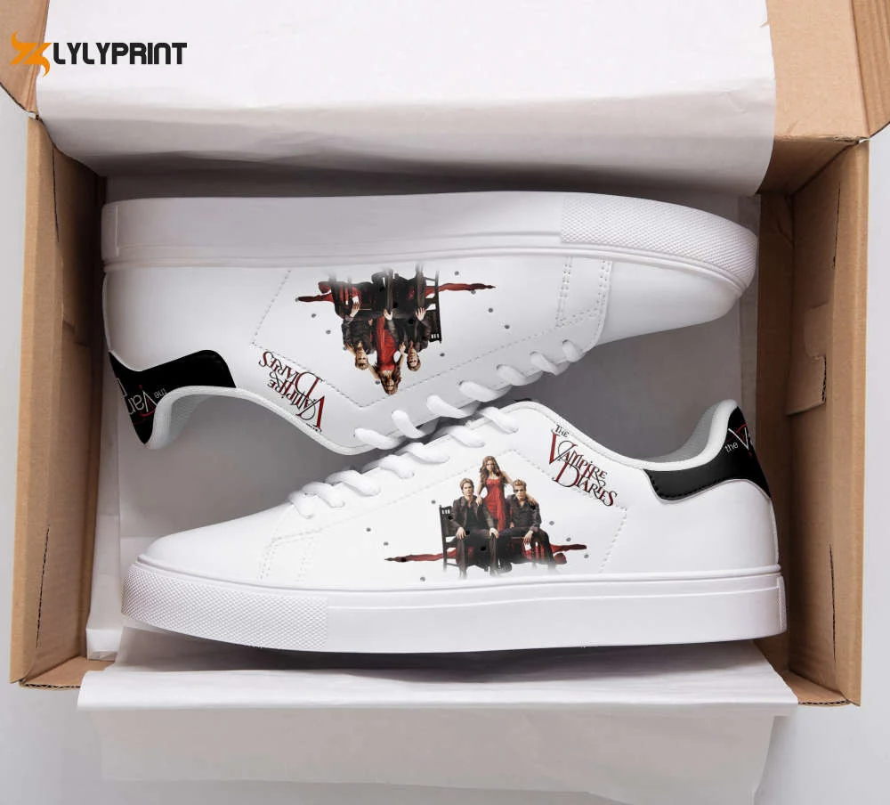 The Vampire Diaries 1Skate Shoes For Men Women Fans Gift , Trendy Style Sneakers ST0801