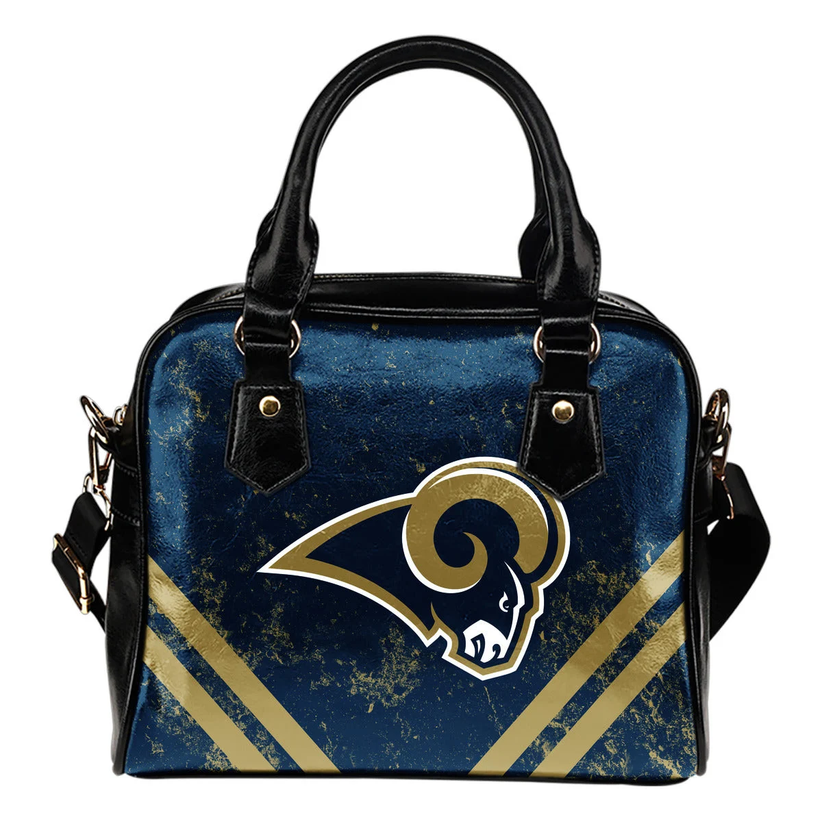 Couple Curves Light Good Logo Los Angeles Rams Shoulder Handbags Sb0801