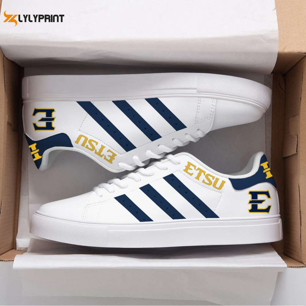 East Tennessee State Buccaneers 1 Skate Shoes For Men Women Fans Gift , Trendy Style Sneakers ST0801