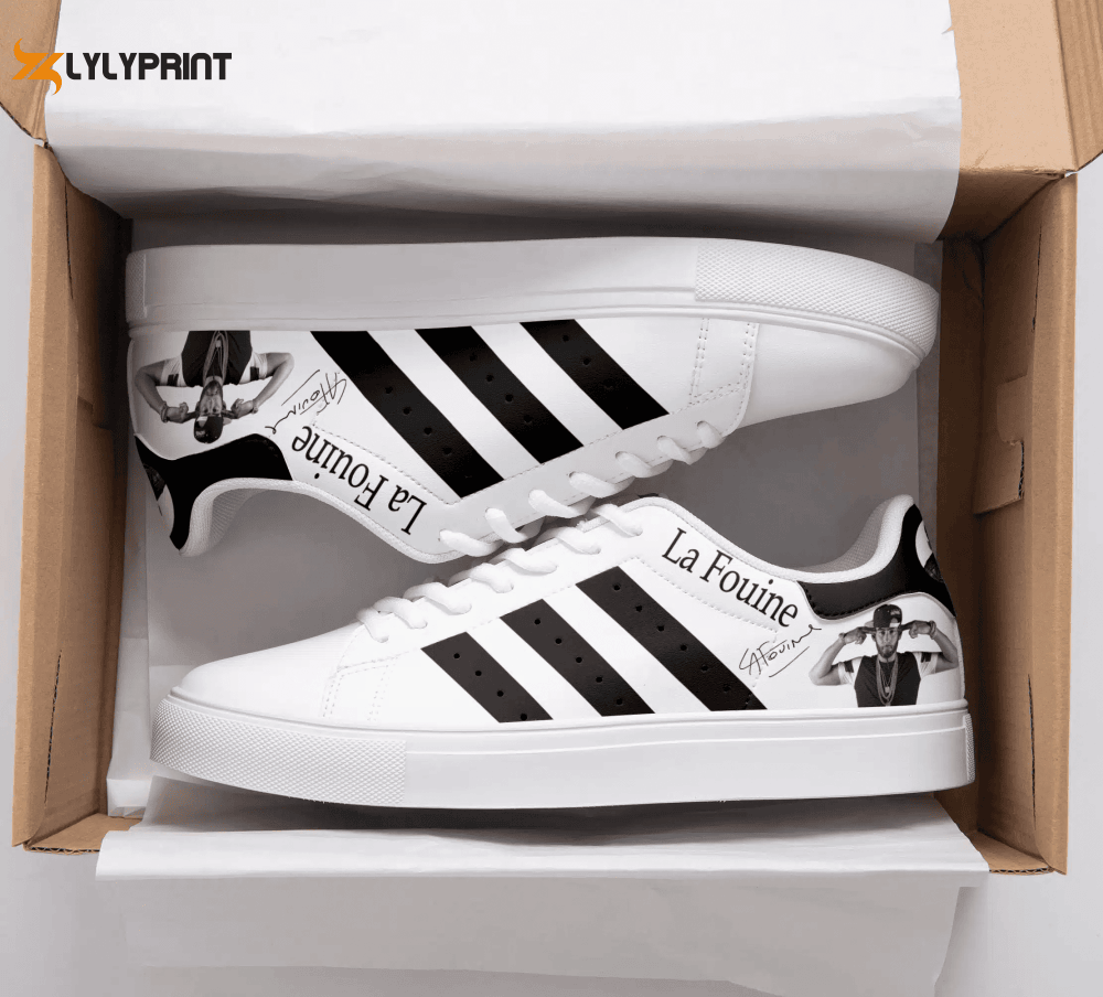 La Fouine Skate Shoes For Men And Women Fans Gift  ST0801