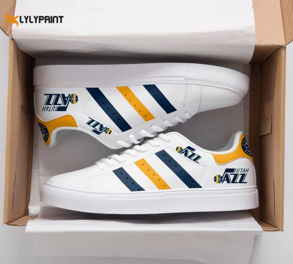 Utah Jazz 1 Skate Shoes For Men Women Fans Gift ,Trendy Style Sneakers ST0801