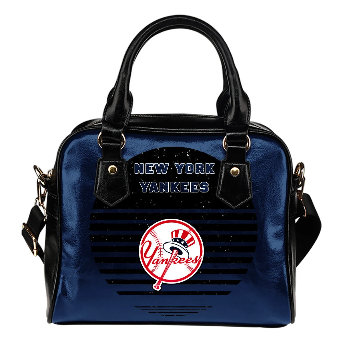 Back Fashion Round Charming New York Yankees Shoulder Handbags Sb0801