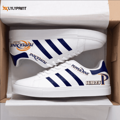 Pepperdine Waves Skate Shoes For Men Women Fans Gift , Trendy Style Sneakers ST0801