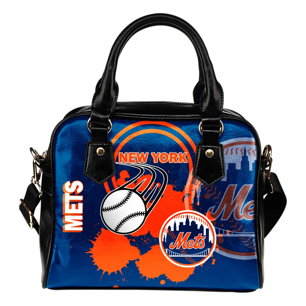 The Victory New York Mets Shoulder Handbags Sb0801