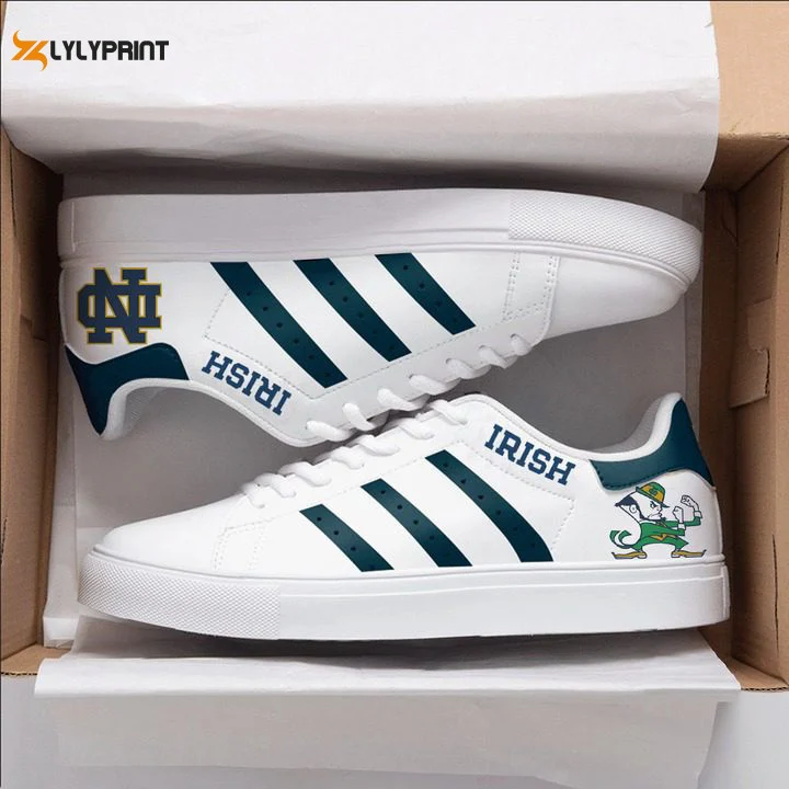 Notre Dame Fighting Irish Skate Shoes For Men Women Fans Gift ,Trendy Style Sneakers ST0801