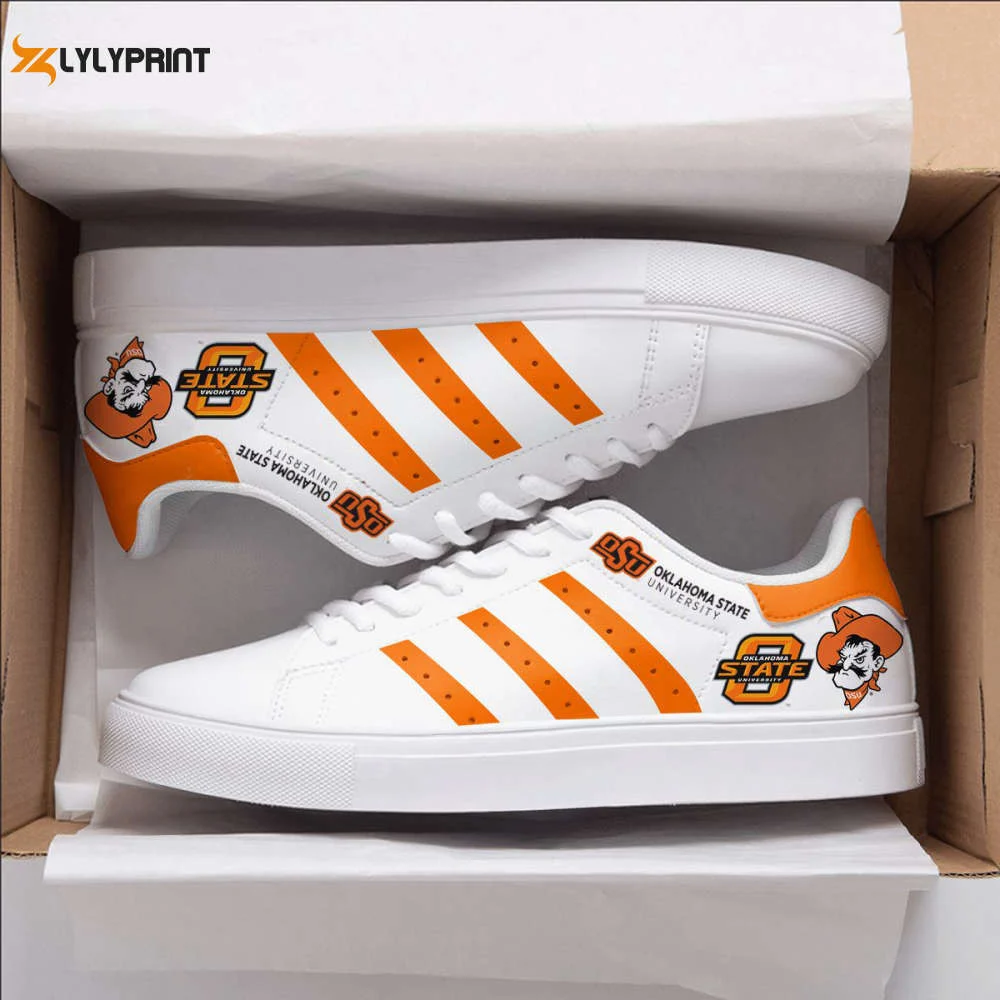 Oklahoma State Cowboys 3 Skate Shoes For Men Women Fans Gift , Trendy Style Sneakers ST0801