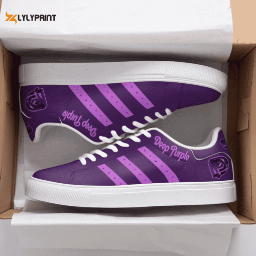 Deep Purple 2 Skate Shoes For Men Women Fans Gift ,Trendy Style Sneakers ST0801